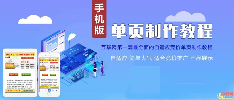 （1027期）单页网站制作，单页优化及推广技术教程（操作项目必备）-副业宝典