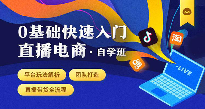 （1435期）0基础快速入门直播电商课程：直播平台玩法解析-团队打造-带货全流程等环节-副业宝典