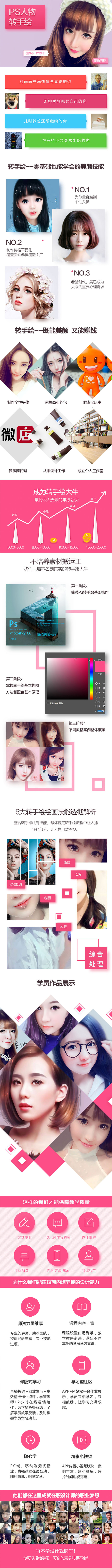 图片[2]-（1503期）PS人物转手绘：如何用电脑画出手绘效果，成为手绘大牛赚丰厚薪资(18节课)-副业宝典