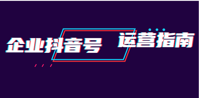 （1920期）企业抖音号运营指南：内容规划+运营策略+运营方法，快速掌握企业号运营-副业宝典