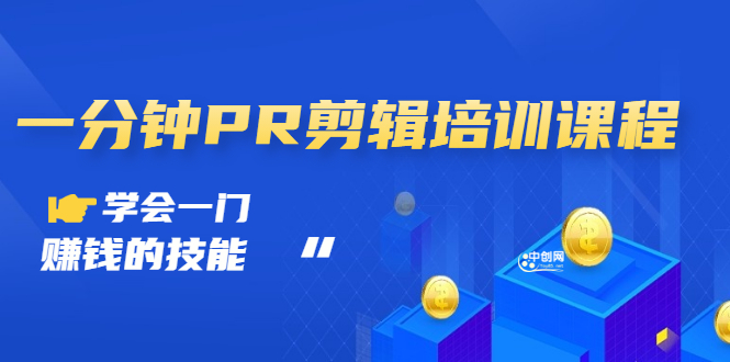（2992期）抖音视频：一分钟PR剪辑培训：学会一门赚钱的技能，每节课短小精悍-副业宝典