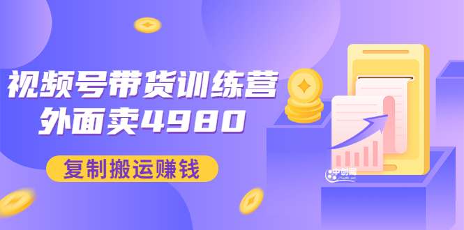 （2953期）外面卖4980【盗坤：视频号带货训练营】复制搬运赚钱（附电公商园文件）-副业宝典