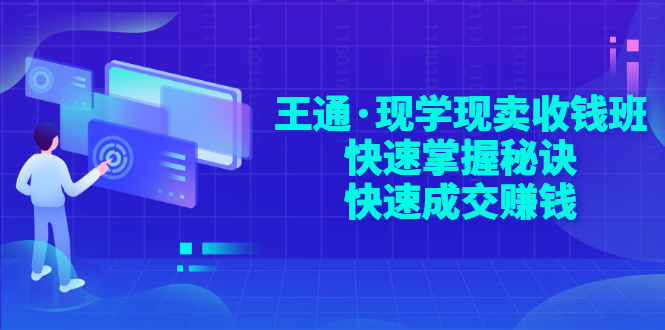 （2904期）王通·现学现卖收钱班，快速掌握秘诀，快速成交赚钱-副业宝典
