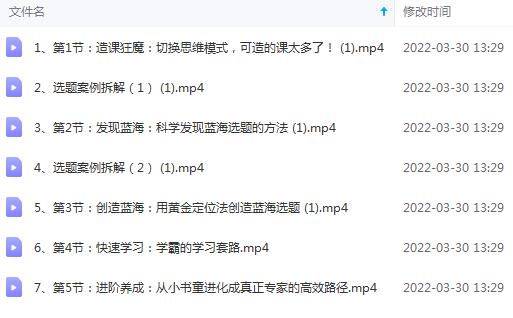 图片[2]-（2457期）林雨小书童思维课：快速捕捉知识付费蓝海选题，造课抢占商机-副业宝典