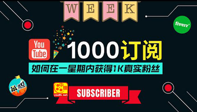 （3359期）油管涨粉教程：一星期内获得1000真实粉丝，免费且快速的方法 操作简单-副业宝典