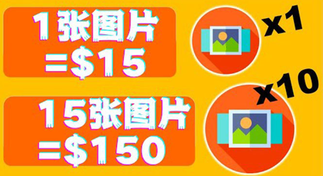 （3561期）分享一个全新的赚钱方式：每幅图片赚$15美元10张图片=150美元！-副业宝典