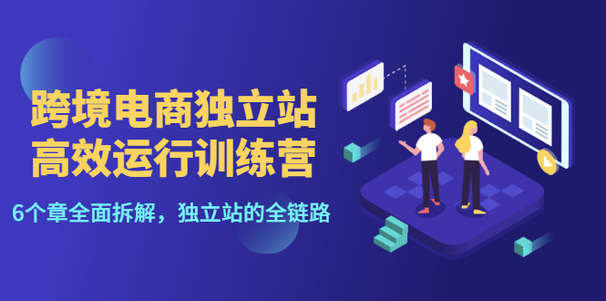 （3014期）跨境电商独立站高效运行训练营，6个章节全面拆解，独立站的全链路-副业宝典