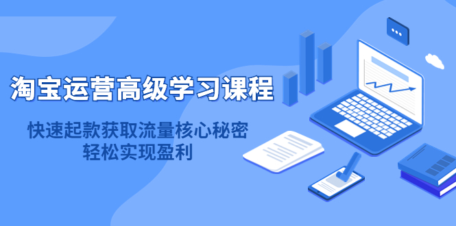 （4385期）淘宝运营高级学习课程：快速获取流量核心秘密，轻松实现盈利！-副业宝典