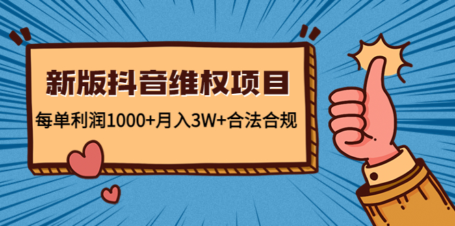 （4566期）新版抖音维全项目：每单利润1000+月入3W+合法合规！-副业宝典