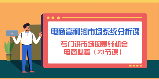 （4572期）电商高利润市场系统分析课：专门讲市场的赚钱机会，电商必看（23节课）-副业宝典