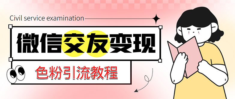 （5273期）微信交友变现项目，吸引全网LSP男粉精准变现，小白也能轻松上手，日入500+-副业宝典
