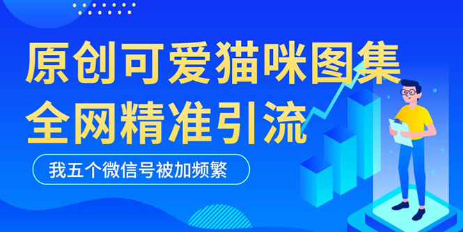 （5498期）黑科技纯原创可爱猫咪图片，全网精准引流，实操5个VX号被加频繁-副业宝典