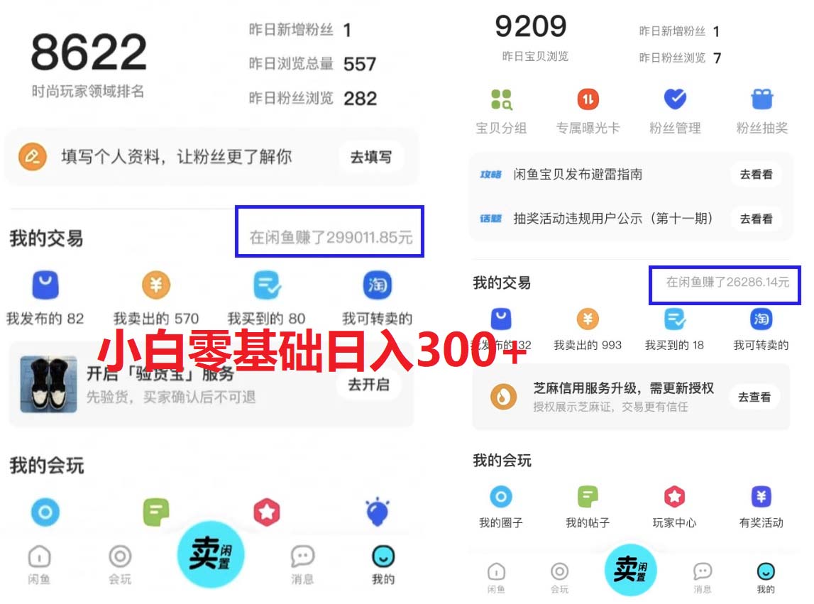 图片[2]-（5903期）2023最新闲鱼冷门蓝海玩法，小白零成本当天出单日入200+-副业宝典