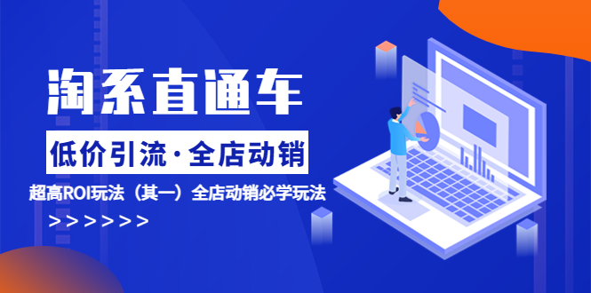 （5954期）淘系直通车《低价·引流 全店·动销》超高ROI玩法（其一）全店动销必学玩法-副业宝典