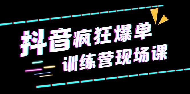 （6241期）抖音短视频疯狂-爆单训练营现场课（新）直播带货+实战案例-副业宝典