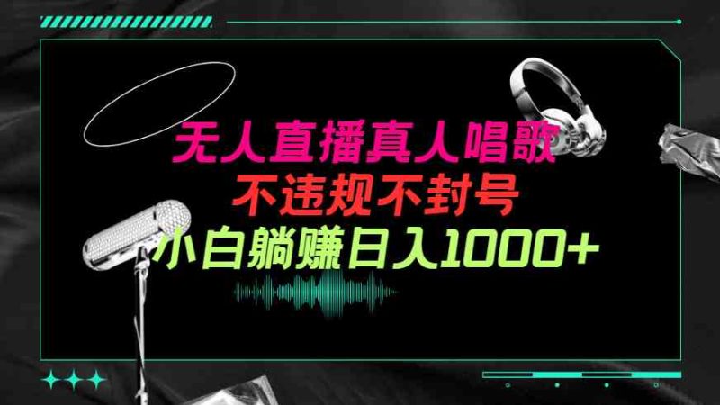 （9622期）抖音24小时无人直播音乐，不违规，不封号纯撸音浪，小白实操当天日入1000+-副业宝典