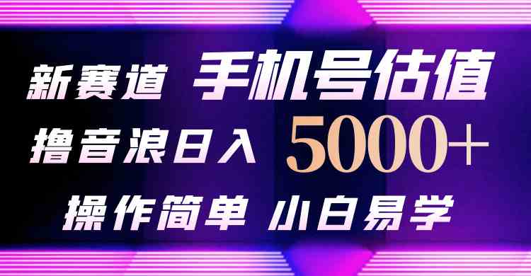 （10154期）抖音不出境直播【手机号估值】最新撸音浪，日入5000+，简单易学，适合…-副业宝典