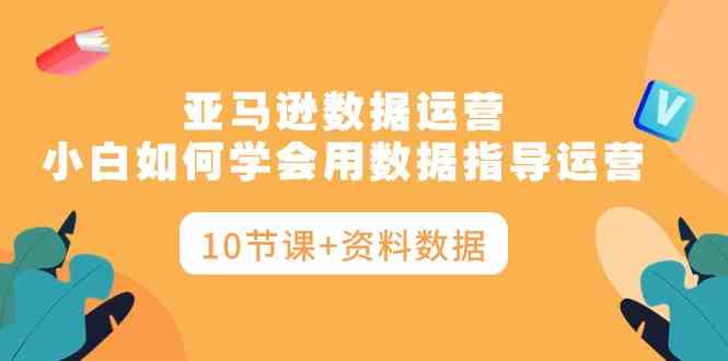 （10158期）亚马逊数据运营，小白如何学会用数据指导运营（10节课+资料数据）-副业宝典