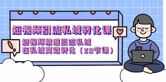短视频引流私域转化课，短视频精准引流私域，在私域高效转化（20节课）-副业宝典