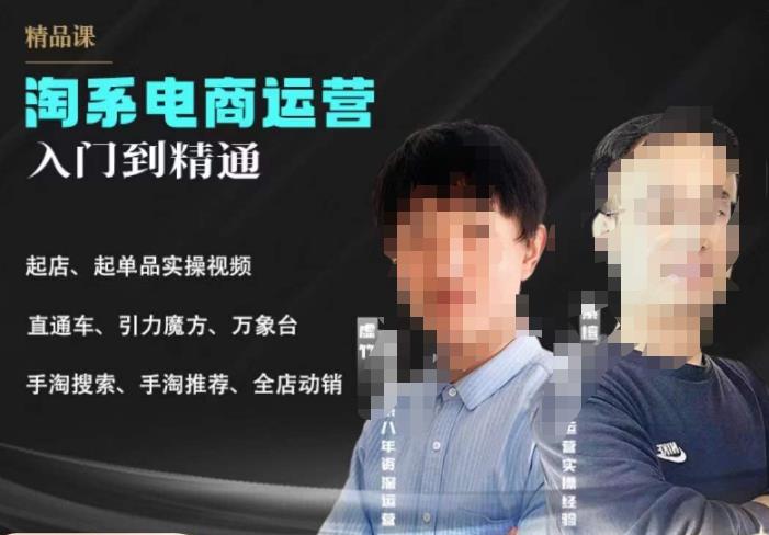 2023手淘搜索实操课+体系化课程，​起店起单品实操视频课程-副业宝典