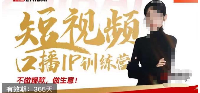 大实话IP圈周百见短视频口播IP训练营，讲透短视频创业核心方法-副业宝典