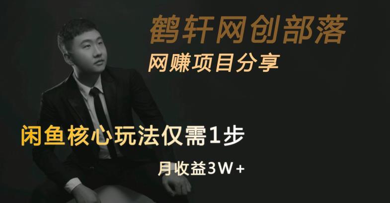 闲鱼核心玩法不卖货也能1年变现20W，玩法简单-副业宝典