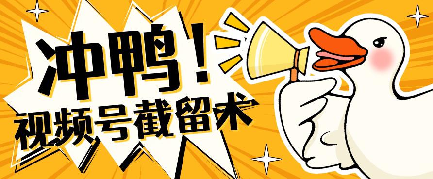 全球首发-视频号无限截留术-你不知道的流量沃土-副业宝典