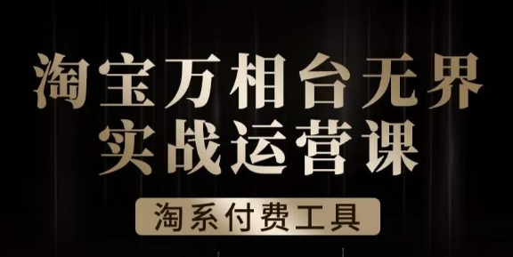 沧海·淘系万相台无界实战运营课，万相台无界实操全案例解析-副业宝典