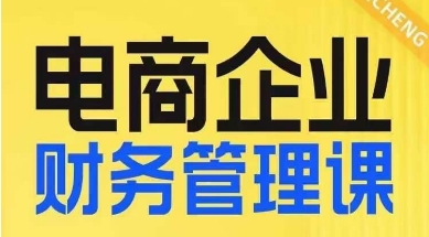 电商企业财务管理线上课，为电商企业规划财税-副业宝典