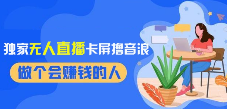 2024独家无人直播卡屏撸音浪，12月新出教程，收益稳定，无需看守，轻松上手日入1000+【揭秘】-副业宝典