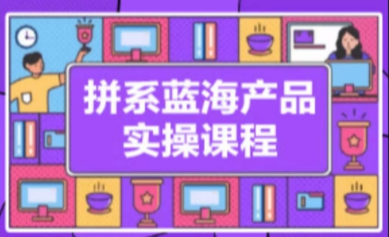 拼系冷门蓝海产品实操课程，从注册店铺到选品上架到流量维护环环相扣-副业宝典