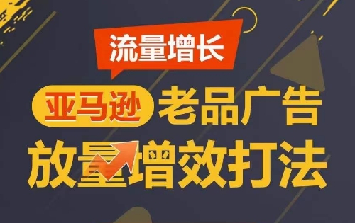 流量增长 亚马逊老品广告放量增效打法，短期内广告销量翻倍-副业宝典