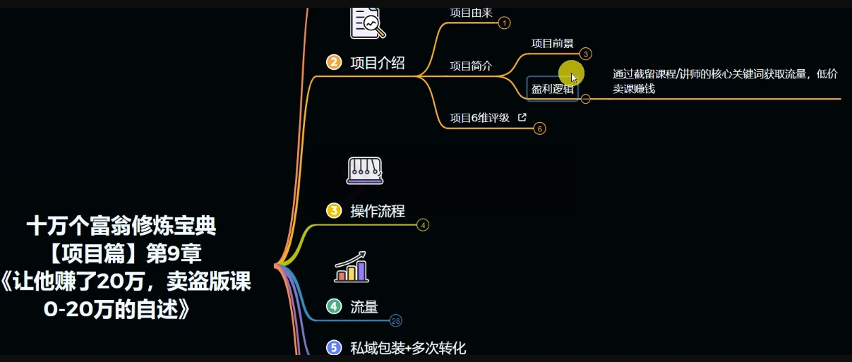 图片[3]-十万个富翁修炼宝典之9.让他赚了20万，卖盗版课0-20万的自述-副业宝典