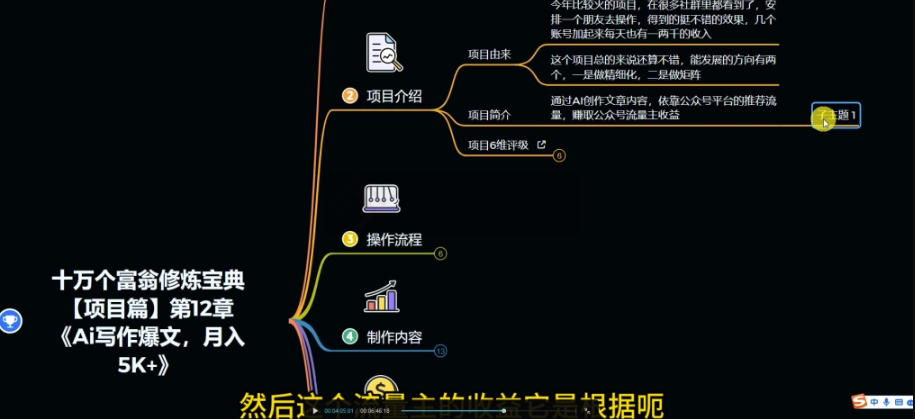 图片[3]-十万个富翁修炼宝典之12.AI写作爆文，月入5k+-副业宝典