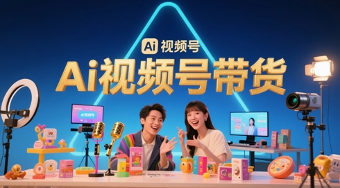 风口已至！AI视频号带货轻松月入过1W，99%的普通人却卡在内容制作门槛-副业宝典