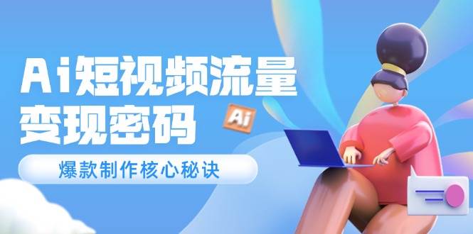 Ai短视频流量密码，爆款制作核心秘诀，120万案例深度解析-副业宝典