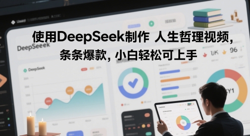 使用DeepSeek制作人生哲理视频，条条爆款，小白轻松可上手-副业宝典