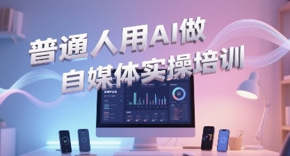 普通一个人用AI做自媒体，助你轻松开启AI自媒体创作之路-副业宝典