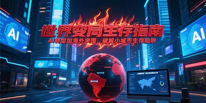 付费文章《世界变局生存指南，AI转型加海外突围，破解小城市生存陷阱》-副业宝典