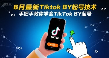 8月最新Tiktok搬运起号技术，手把手教你学会TikTok搬运起号-副业宝典