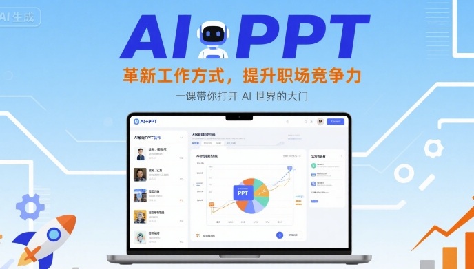 AI+PPT：革新工作方式，提升职场竞争力，一课带你打开 AI 世界的大门-副业宝典