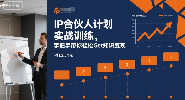 IP合伙人计划实战训练，手把手带你轻松Get知识变现-副业宝典