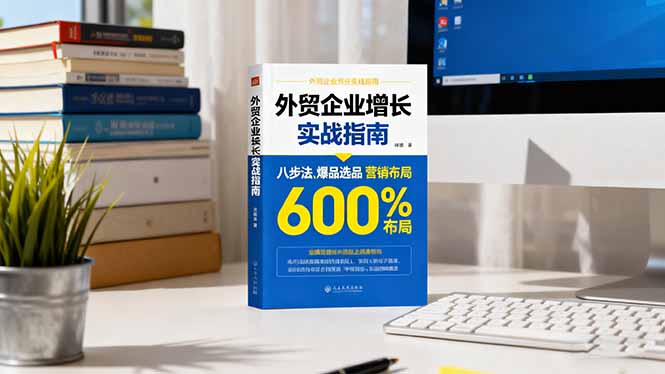 外贸企业增长实战指南，八步法、爆品选品、营销布局，业绩增长300%-副业宝典