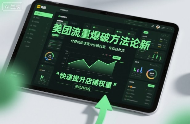 美团流量爆破方法论，付费流快速提升店铺权重，带动自然流-副业宝典