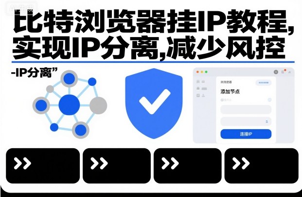 比特浏览器挂IP教程，实现IP分离，减少风控-副业宝典