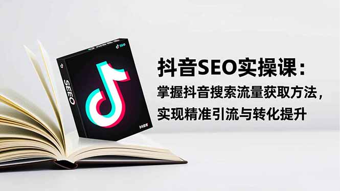 抖音SEO实战引流课：掌握抖音搜索流量获取方法，实现精准引流与转化提升-副业宝典