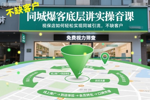 同城爆客底层实操课，视保店如何轻松实现同城引流，不缺客户！-副业宝典