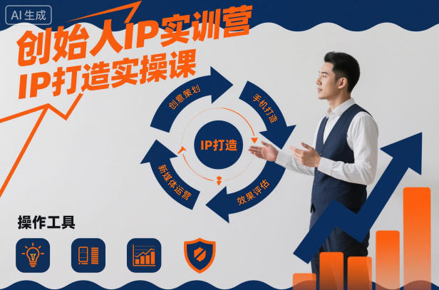 创始人IP实训营，IP打造实操课-副业宝典