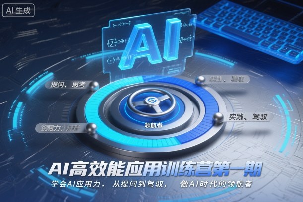 AI高效能应用训练营第一期，学会AI应用力，从提问到驾驭，做AI时代的领航者-副业宝典