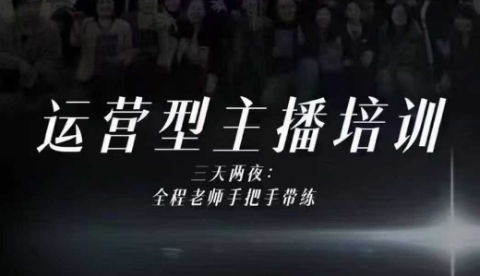 婉婉运营型主播培训线下课，主播四大能力，十小时线下录像+字幕，内容比线上课干-副业宝典